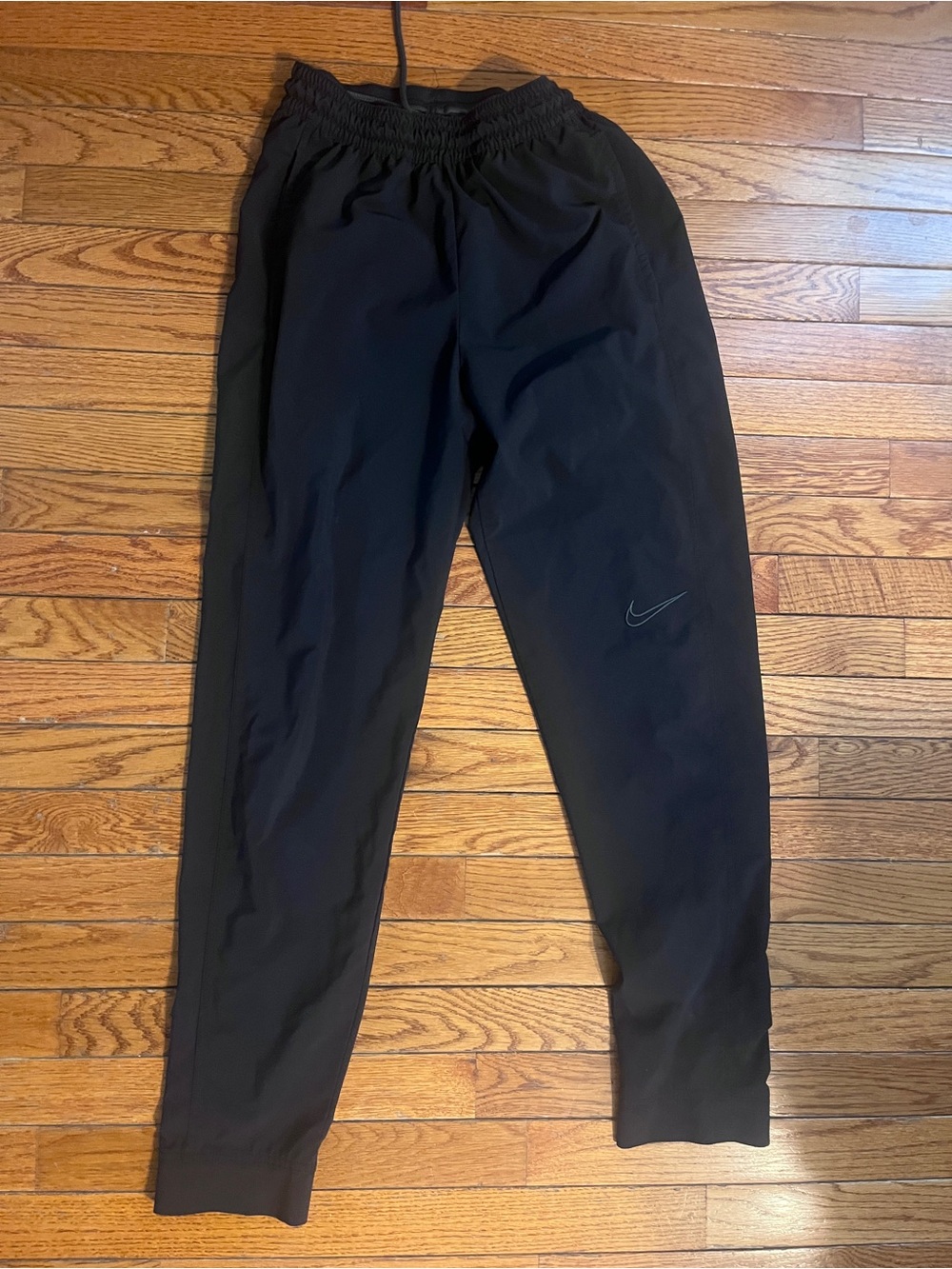 Nike Black Jogger Track Pants with Subtle Swoosh Womens Small